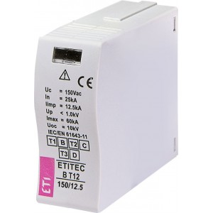 Обмежувач перенапруги MOD.ETITEC B T12 150/12,5 002440333