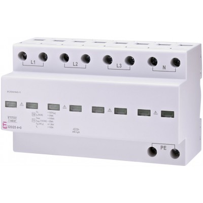 Обмежувач перенапруги ETITEC T WENT 320/25 4+0 RC 002440375