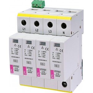 Обмежувач перенапруги ETITEC C T2 440/20 4+0 RC 002440408