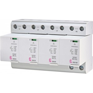 Обмежувач перенапруги ETITEC SM T12 300/25 3+1 RC 002440563