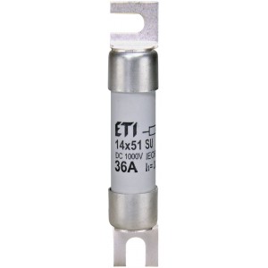 Плавка вставка (запобіжник) CH14x51SU gPV 15A/1100V DC 002637340