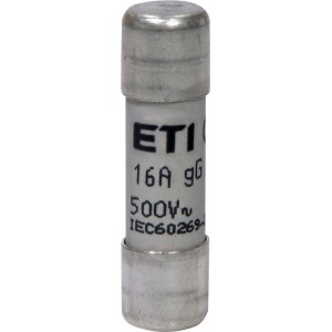 Плавка вставка (запобіжник) CH10x38 gG 16A/500V 002651019