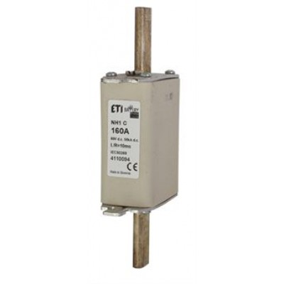 Плавка вставка (запобіжник) NH1 gBat 200A/80V DC 004110095