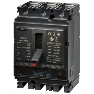 Промисл. автоматичн. вимикач NBS-E 100/3S 100A 3P 004673043