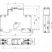 Диф.авт.вимикач KZS-1M 1p+N A B25/0.01 6kA 002175416