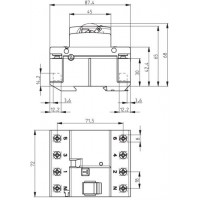 Диф.реле (ПЗВ) EFI-4 B G/KV 40/0.03 002062653