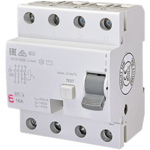 Диф.реле (ПЗВ) EFI-4 25 0,03 UT ETI 852548411 Не виготовляється
