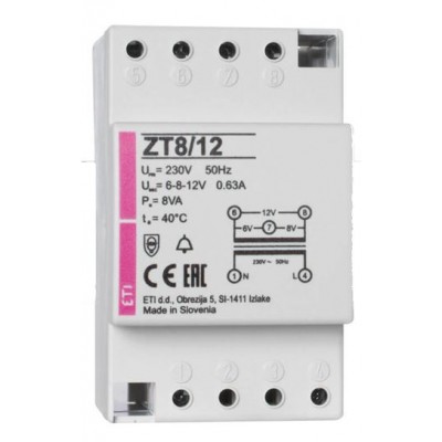 Дзвінковий трансформатор ZT 8/12 002411006 Не виготовляється