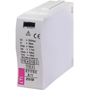 Обмежувач перенапруги MOD.ETITEC B T12 255/50 002440310