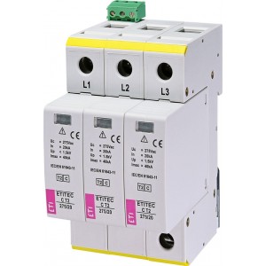 Обмежувач перенапруги ETITEC C T2 275/20 3+0 RC 002440400