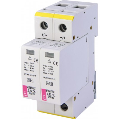Обмежувач перенапруги ETITEC C T2 PV 550/20 002440429 Не виготовляється