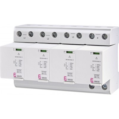 Обмежувач перенапруги ETITEC SM T12 300/25 4+0 002440572