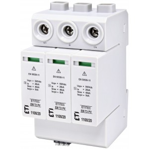 Обмежувач перенапруги ETITEC EM T2 PV 1100/20 Y RC 002440624