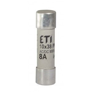 Плавка вставка (запобіжник) CH10x38 gR 8A/900V AC/DC 002625030