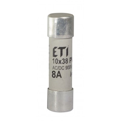 Плавка вставка (запобіжник) CH10x38 gR 8A/900V AC/DC 002625030