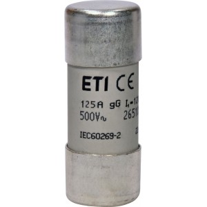 Плавка вставка (запобіжник) CH22x58 gG 125A/500V 002651051