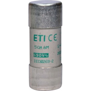 Плавка вставка (запобіжник) CH22x58 aM 50A/690V 002652049