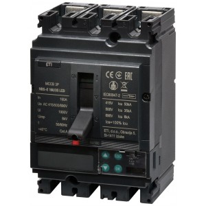 Промисл. автоматичн. вимикач NBS-E 160/3S LCD 160A 3P 004673063