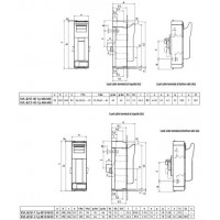 Разъединитель предохранителей KVL-B/SF-3 1p M10-M10 001690933