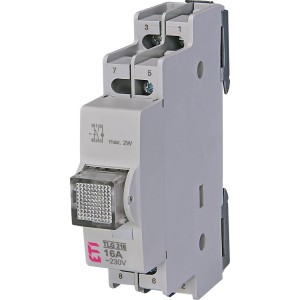 Кнопка з підсвіткою TLG 216 2p 16A white 760411106