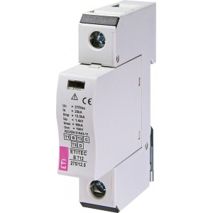 Обмежувач перенапруги ETITEC B T12 275/12,5 1+0 002440313 Не виготовляється