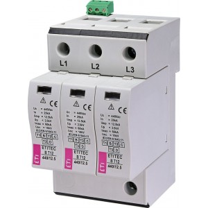 Обмежувач перенапруги ETITEC B T12 440/12,5 3+0 RC 002440324