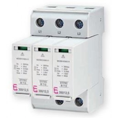 Обмежувач перенапруги ETITEC M T12 300/12,5 3+0 002440533