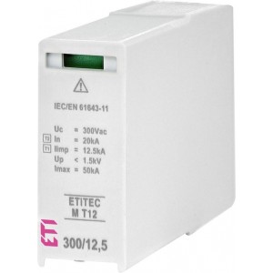 Обмежувач перенапруги MOD.ETITEC SM T12 300/12,5 002440552