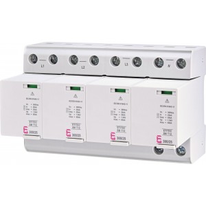 Обмежувач перенапруги ETITEC SM T12 300/25 4+0 RC 002440573