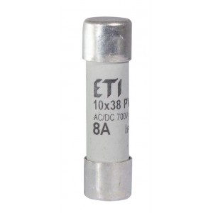 Плавка вставка (запобіжник) CH10x38 gR 8A/700V AC/DC 002625020