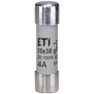 Плавка вставка (запобіжник) CH10x38 gPV 4A/1000V DC 002625069