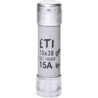 Плавка вставка (запобіжник) CH10x38 gPV 15A/1000V DC 002625080