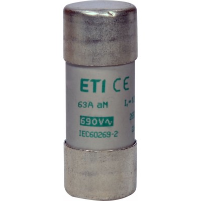 Плавка вставка (запобіжник) CH22x58 aM 63A/690V 002652050