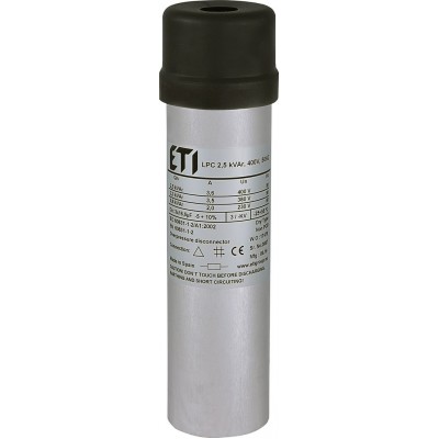 Конденсатор LPC 2,5 kVAr, 400V, 50Hz 004656702
