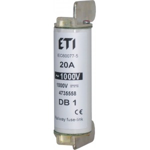 Плавка вставка (запобіжник) DB1kV TYP:OH34NN1000V/40A 004735562 Не виготовляється