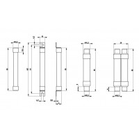 Плавка вставка (запобіжник) CH10x85 gPV 5A/1500V DC UL 002625239 Не виготовляється