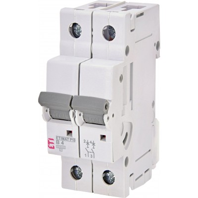 Автоматичний вимикач ETIMAT P10 2p B4 270420104