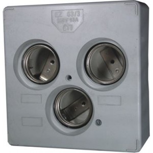 Корпус запобіжника DII E27 25A EZN DELTA 3p 002322036 Не виготовляється