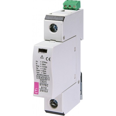 Обмежувач перенапруги ETITEC B T12 275/12,5 1+0 RC 002440314 Не виготовляється