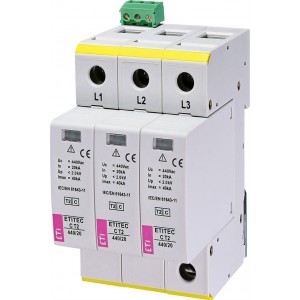 Обмежувач перенапруги ETITEC C T2 440/20 3+0 RC 002440412