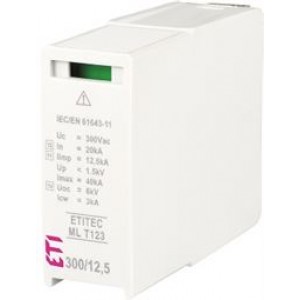 Обмежувач перенапруги MOD.ETITEC ML T123 300/12,5 002440673
