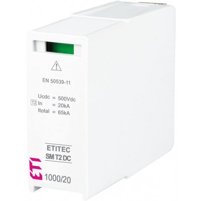 Обмежувач перенапруги MOD. SM T2 DC 500/20 M 002440731