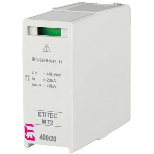 Обмежувач перенапруги MOD.ETITEC M T2 400/20 PE/N 002440822