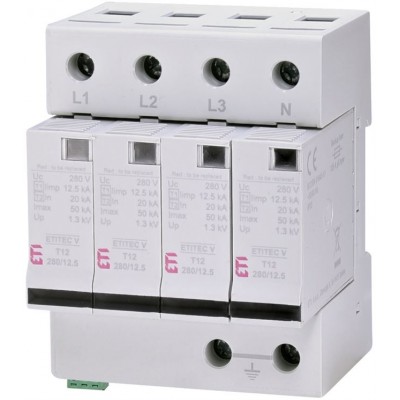 Обмежувач перенапруги ETITEC V T12 280/12,5 4+0 RC 002442917