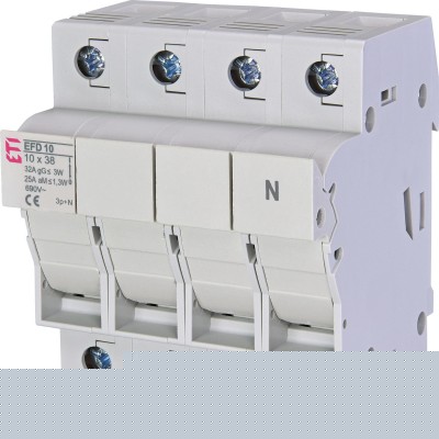 Разъединитель предохранителей EFD 10 3p+N 002540005