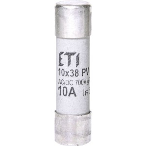 Плавка вставка (запобіжник) CH10x38 gR 10A/700V AC/DC 002625021