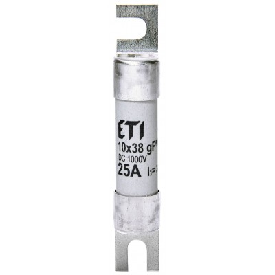 Плавка вставка (запобіжник) CH10x38SU gPV 25A/1000V DC 002625140