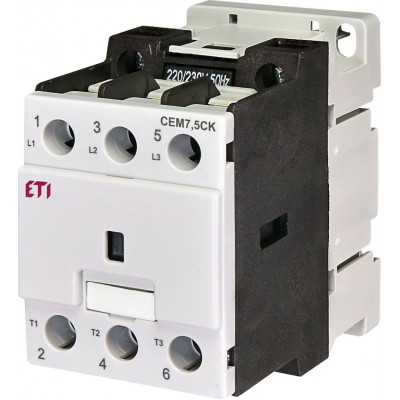 Контактор конденсаторний CEM7,5CK.00-230V-50Hz 004643805