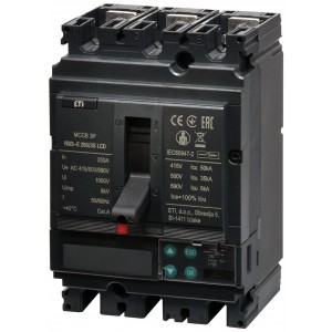 Промисл. автоматичн. вимикач NBS-E 250/3S LCD 250A 3P 004673087