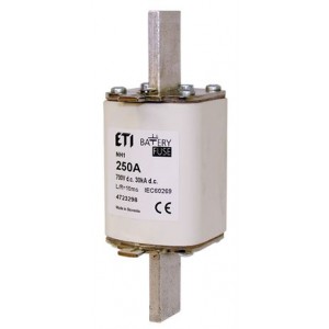 Плавка вставка (запобіжник) NH1 gBat 63A/700V DC 004723291